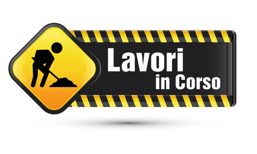 website under construction banner